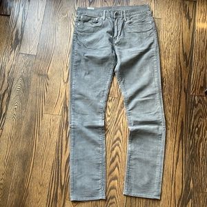 Levi’s 511 grey corduroy 34/34